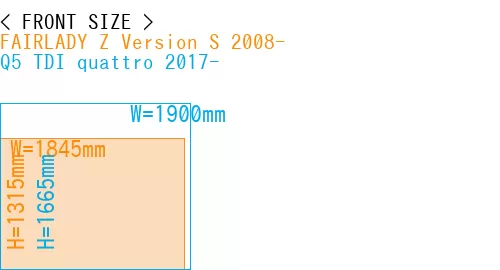 #FAIRLADY Z Version S 2008- + Q5 TDI quattro 2017-